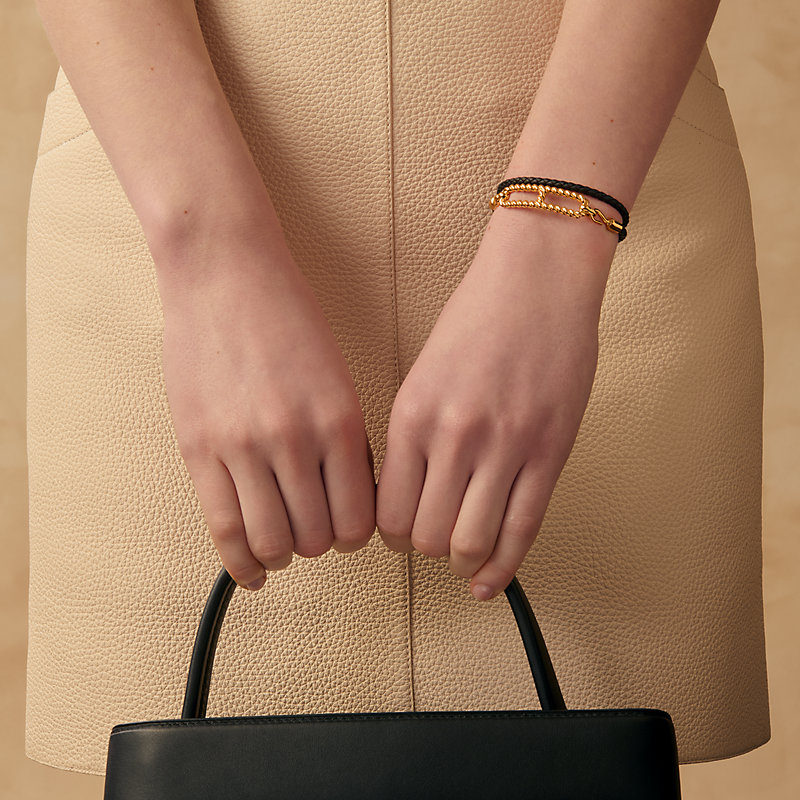 HERMES ツイリー　トレゾールドゥメドール　黒　新品 エルメス ツイリー スカーフ Tresor de Medor トレゾール ドゥ